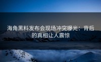 海角黑料发布会现场冲突曝光：背后的真相让人震惊